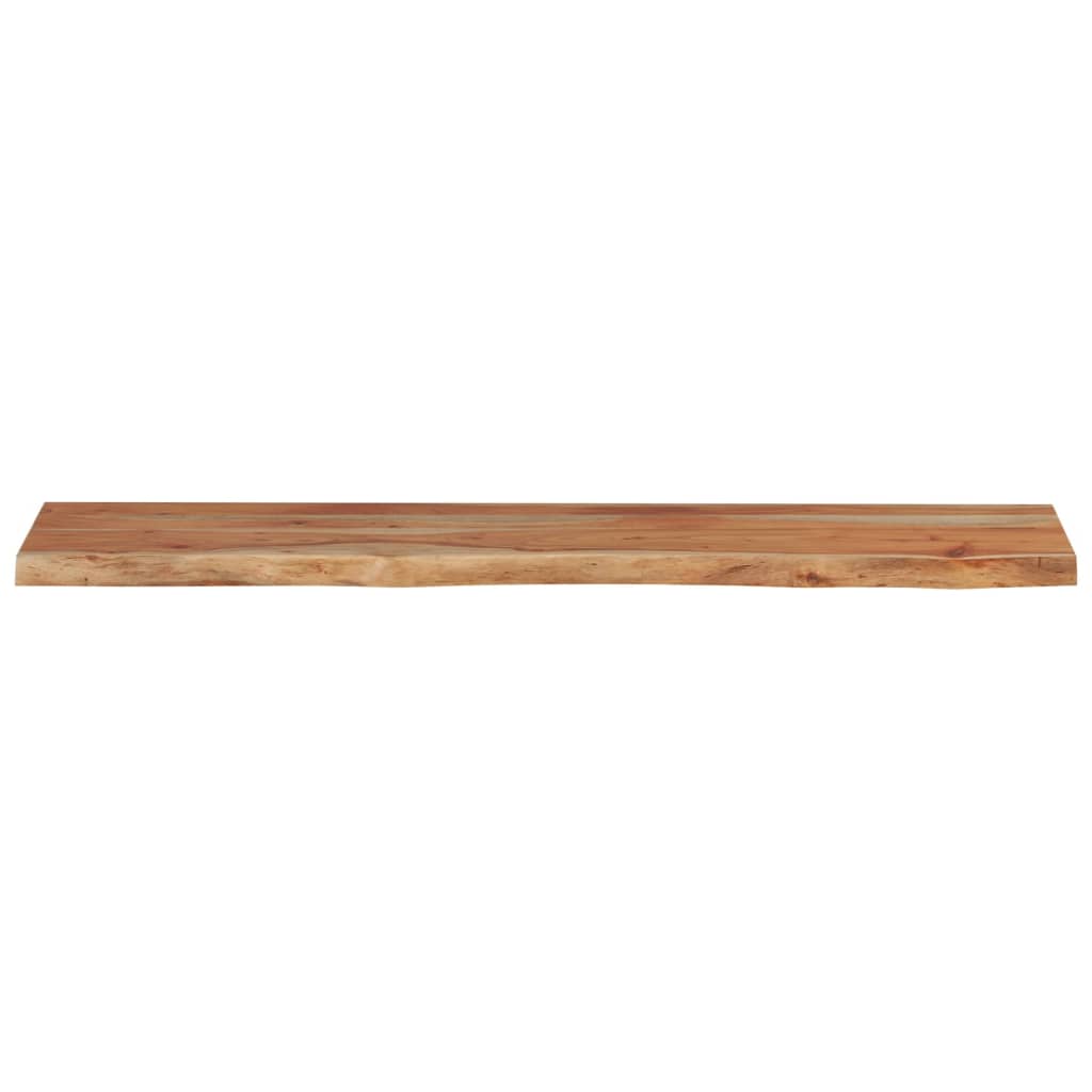 vidaXL Table Top 160x30x2,5 cm Rectangular Solid Wood Acacia Live Edge