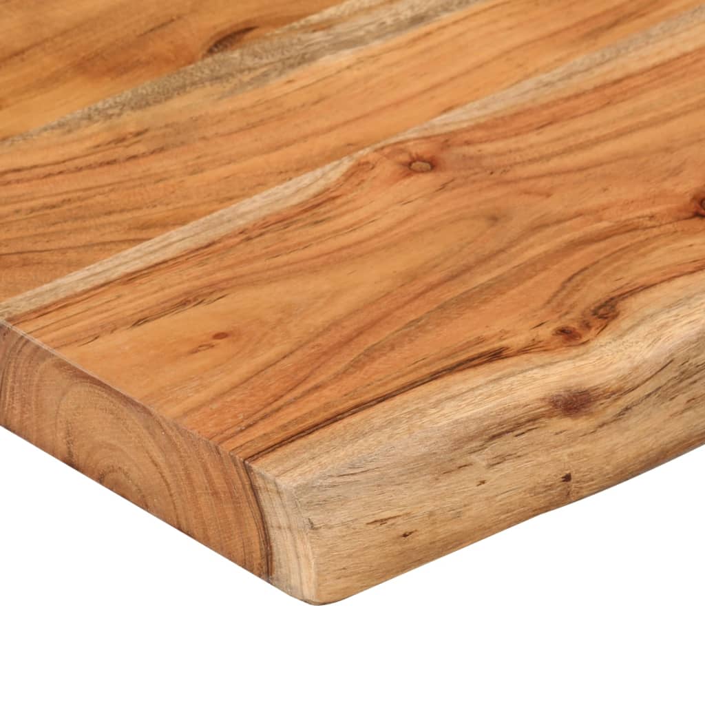 vidaXL Table Top 160x30x2,5 cm Rectangular Solid Wood Acacia Live Edge