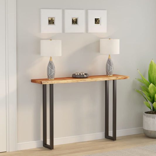 vidaXL Table Top 160x30x2,5 cm Rectangular Solid Wood Acacia Live Edge