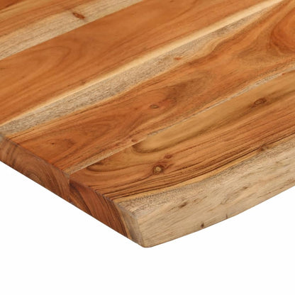 vidaXL Bathroom Countertop 80x60x2,5 cm Rectangular Solid Wood Acacia