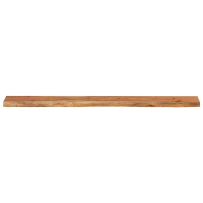 vidaXL Wall Shelf 180x20x3.8 cm Rectangular Solid Wood Acacia Live Edge