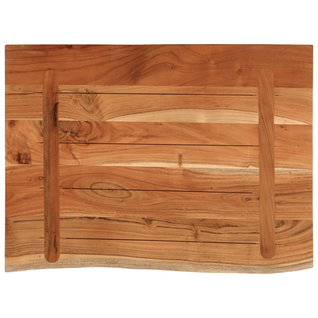 vidaXL Bathroom Countertop 70x60x3,8 cm Rectangular Solid Wood Acacia