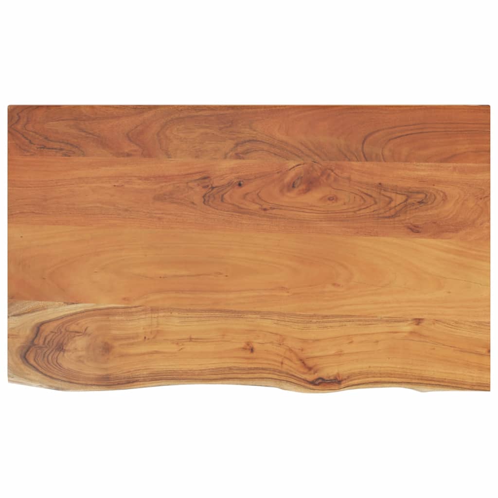 vidaXL Bathroom Countertop 110x60x3,8 cm Rectangular Solid Wood Acacia