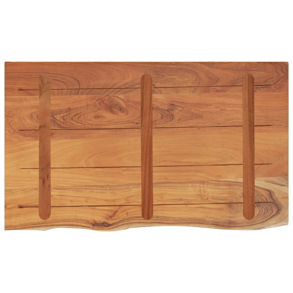 vidaXL Bathroom Countertop 110x60x3,8 cm Rectangular Solid Wood Acacia