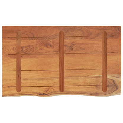 vidaXL Bathroom Countertop 110x60x3,8 cm Rectangular Solid Wood Acacia