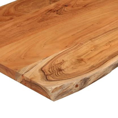 vidaXL Bathroom Countertop 110x60x3,8 cm Rectangular Solid Wood Acacia