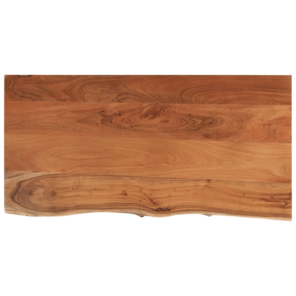 vidaXL Bathroom Countertop 120x60x3,8 cm Rectangular Solid Wood Acacia