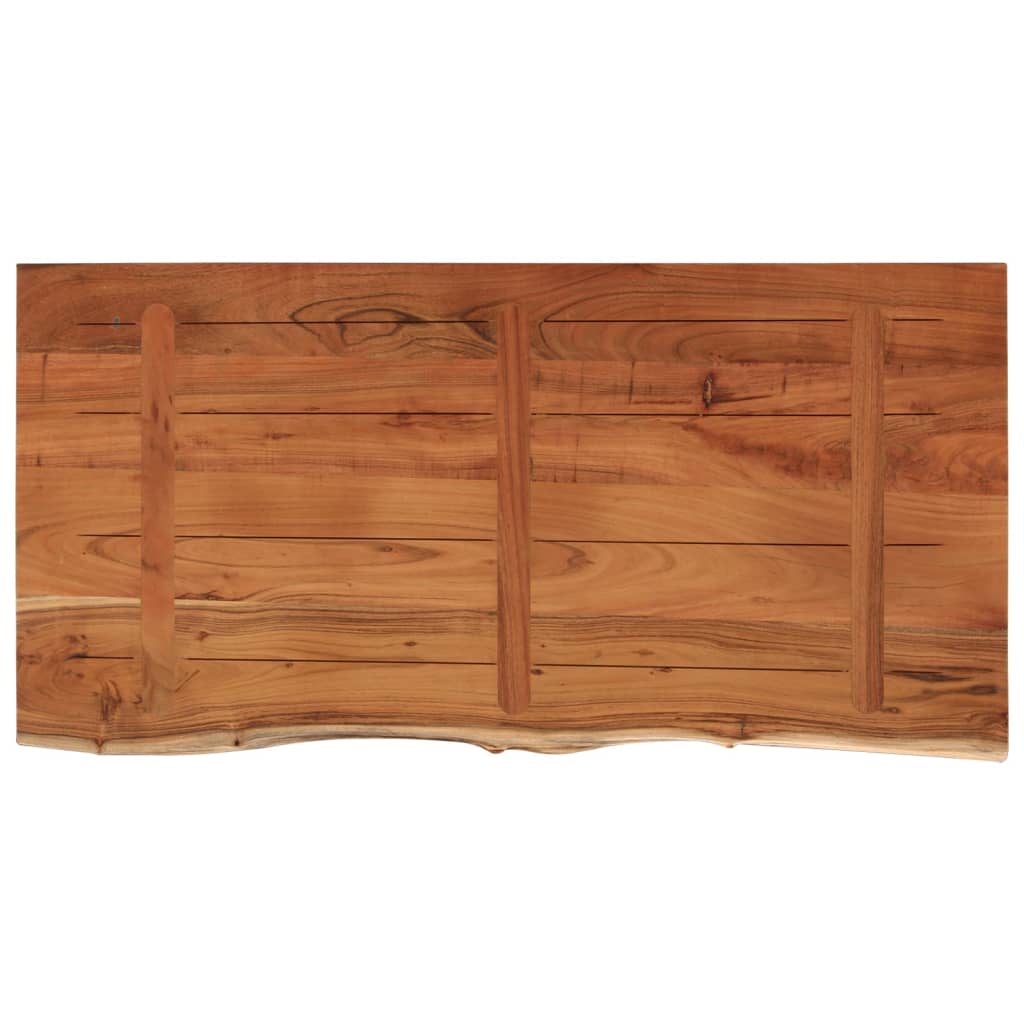 vidaXL Bathroom Countertop 120x60x3,8 cm Rectangular Solid Wood Acacia