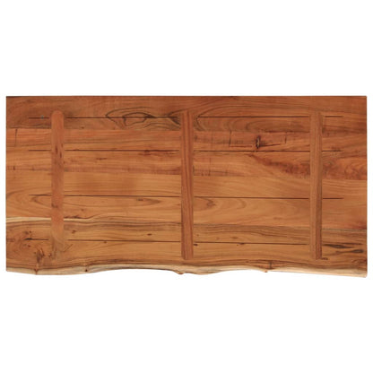vidaXL Bathroom Countertop 120x60x3,8 cm Rectangular Solid Wood Acacia
