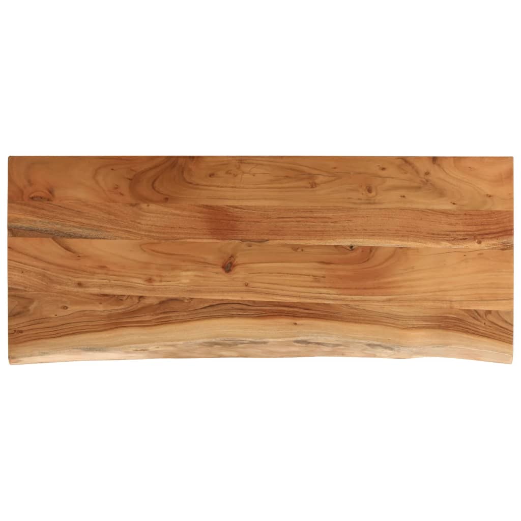 vidaXL Bathroom Countertop 140x60x3,8 cm Rectangular Solid Wood Acacia