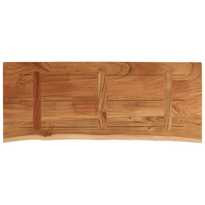 vidaXL Bathroom Countertop 140x60x3,8 cm Rectangular Solid Wood Acacia