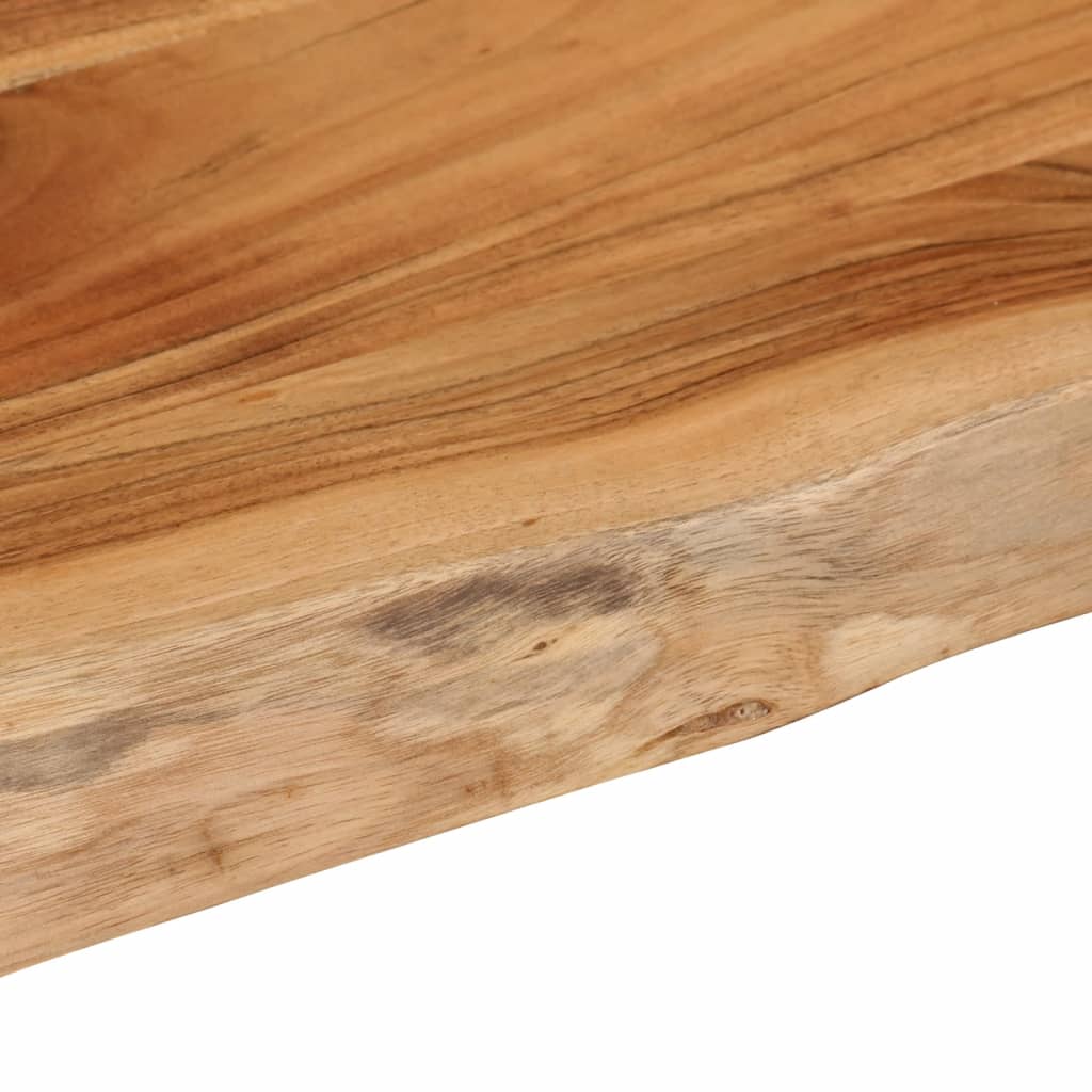 vidaXL Bathroom Countertop 140x60x3,8 cm Rectangular Solid Wood Acacia