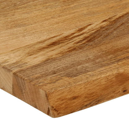vidaXL Table Top Live Edge 80x20x2,5 cm Solid Wood Mango