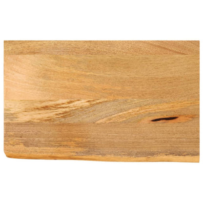 vidaXL Table Top Live Edge 60x40x3.8 cm Solid Wood Mango