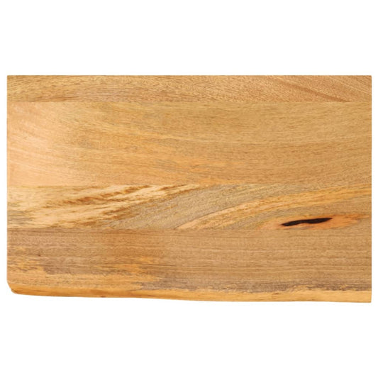 vidaXL Table Top Live Edge 60x40x3.8 cm Solid Wood Mango