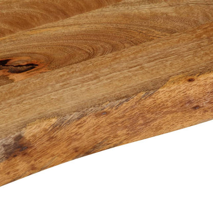 vidaXL Table Top Live Edge 80x40x3.8 cm Solid Wood Mango