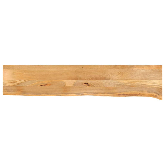 vidaXL Table Top Live Edge 160x40x3.8 cm Solid Wood Mango