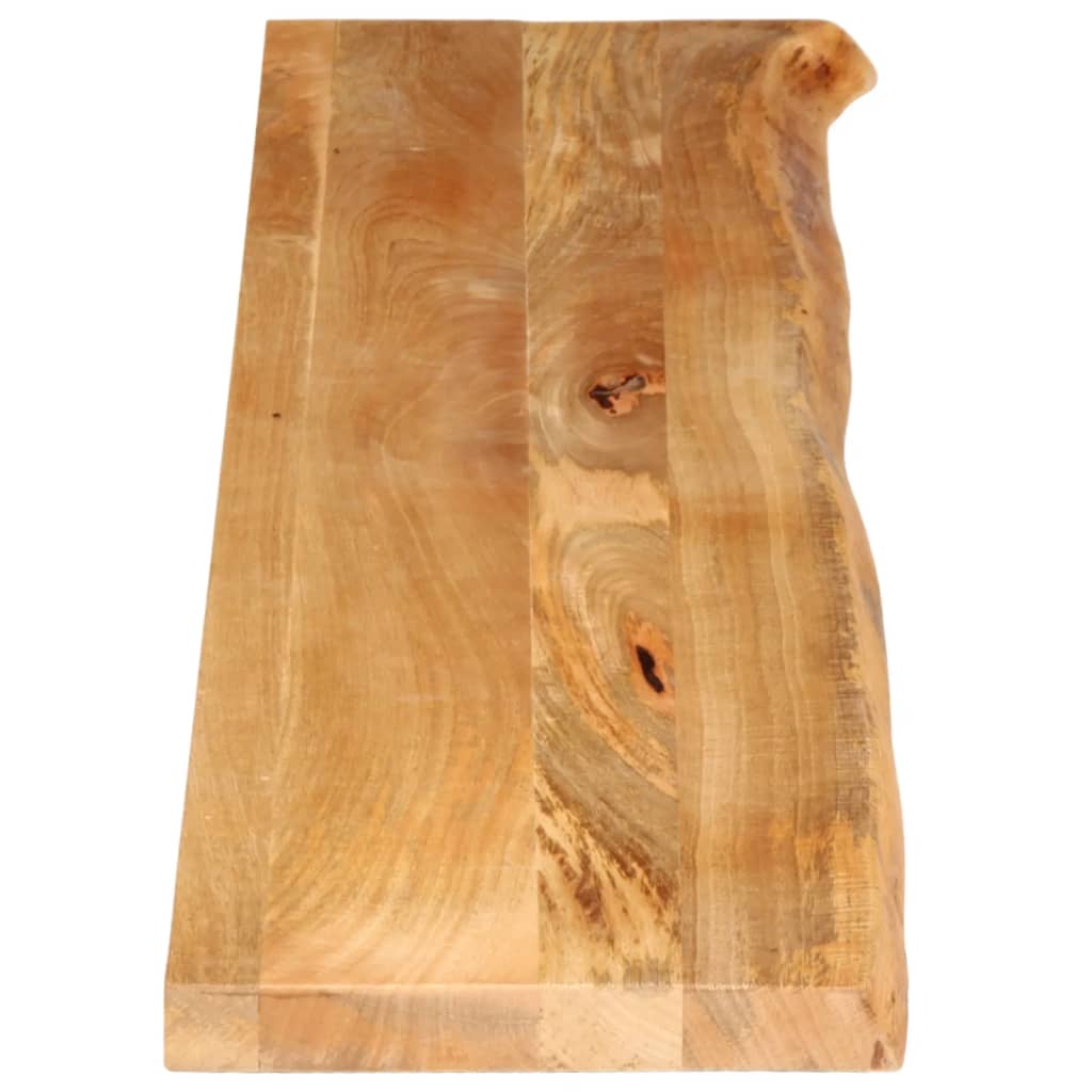vidaXL Table Top Live Edge 160x40x3.8 cm Solid Wood Mango