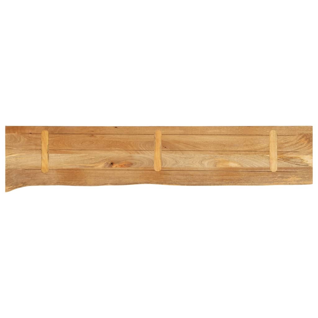 vidaXL Table Top Live Edge 180x40x3.8 cm Solid Wood Mango