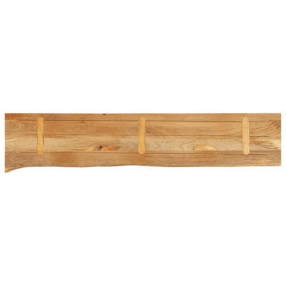 vidaXL Table Top Live Edge 180x40x3.8 cm Solid Wood Mango