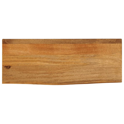 vidaXL Table Top Live Edge 70x30x2.5 cm Solid Wood Mango