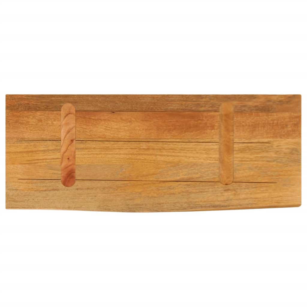 vidaXL Table Top Live Edge 70x30x2.5 cm Solid Wood Mango
