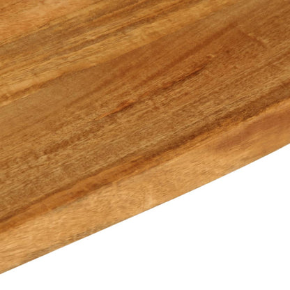 vidaXL Table Top Live Edge 70x30x2.5 cm Solid Wood Mango