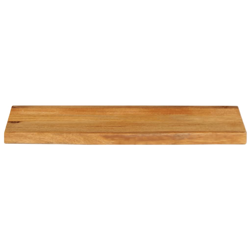 vidaXL Table Top Live Edge 80x30x2.5 cm Solid Wood Mango