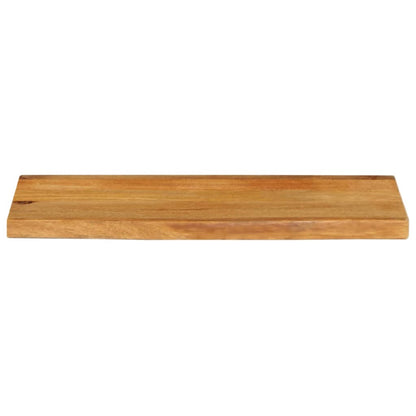 vidaXL Table Top Live Edge 90x30x2.5 cm Solid Wood Mango