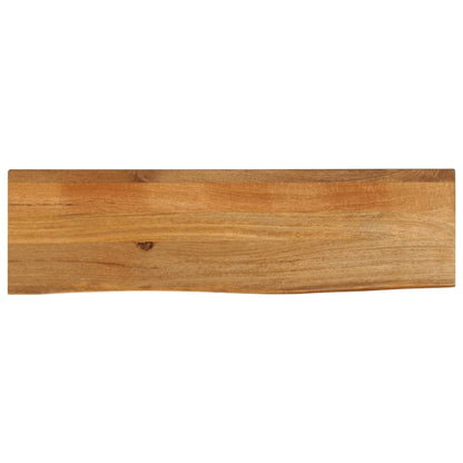 vidaXL Table Top Live Edge 110x30x2.5 cm Solid Wood Mango