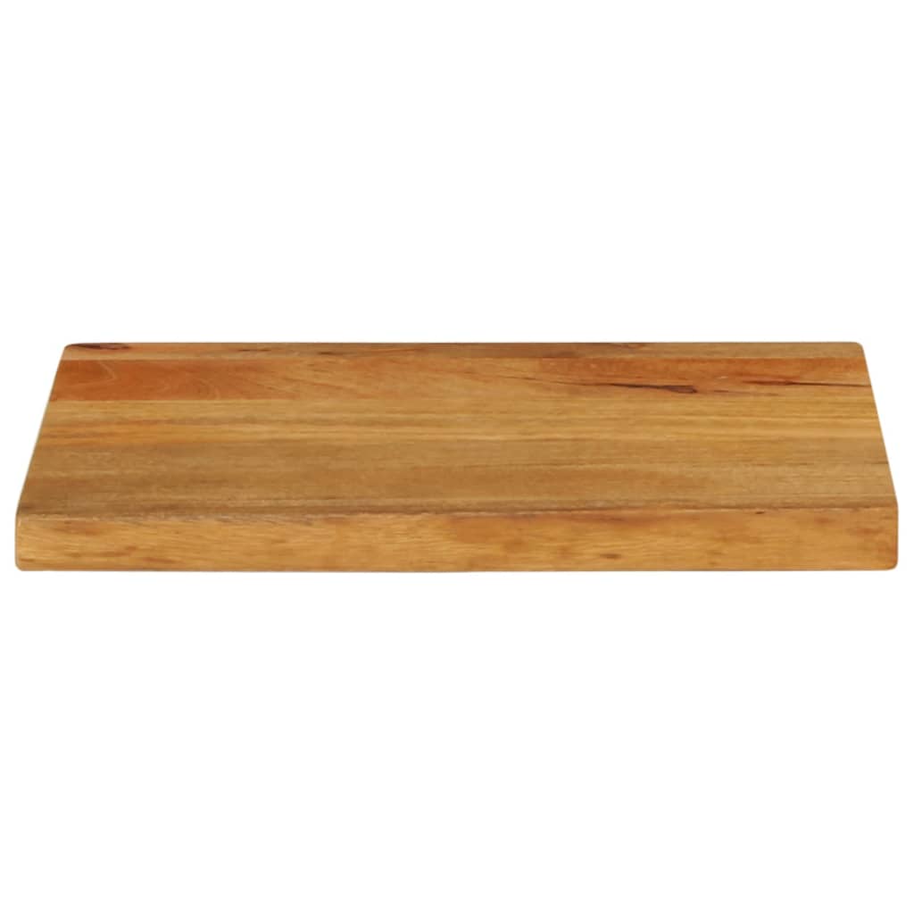 vidaXL Table Top Live Edge 60x40x2.5 cm Solid Wood Mango