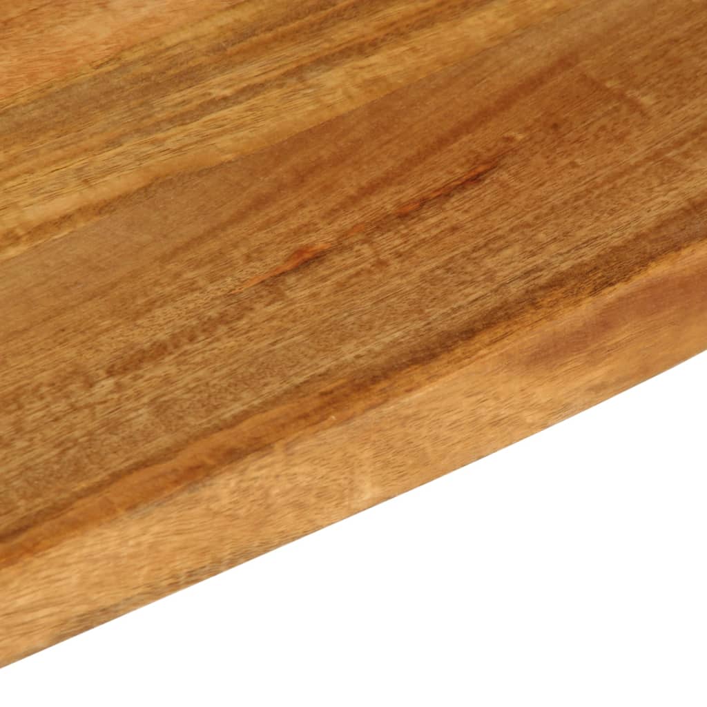 vidaXL Table Top Live Edge 100x60x2.5 cm Solid Wood Mango