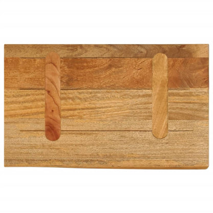 vidaXL Table Top Live Edge 50x30x3.8 cm Solid Wood Mango