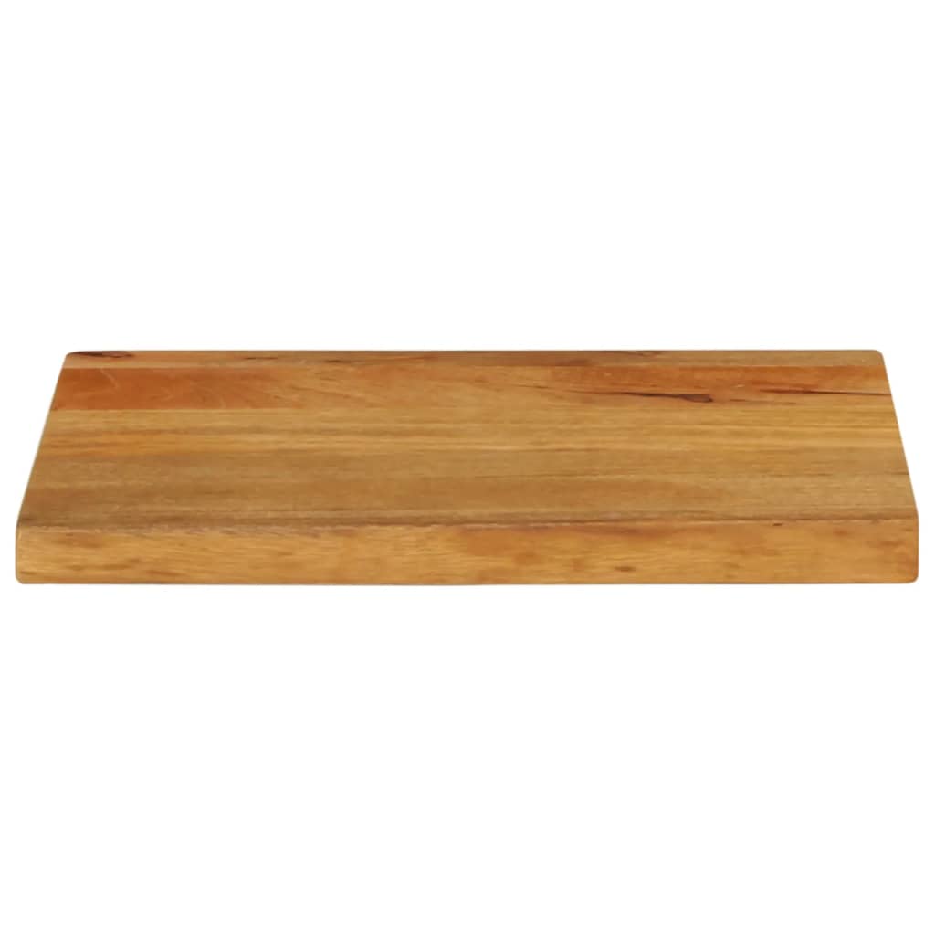 vidaXL Table Top Live Edge 60x30x3.8 cm Solid Wood Mango