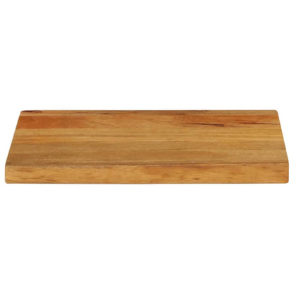 vidaXL Table Top Live Edge 60x30x3.8 cm Solid Wood Mango