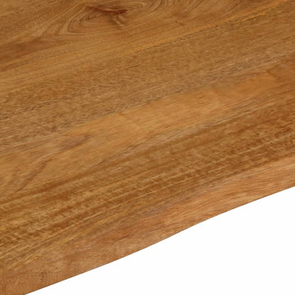 vidaXL Table Top Live Edge 40x40x3.8 cm Solid Wood Mango