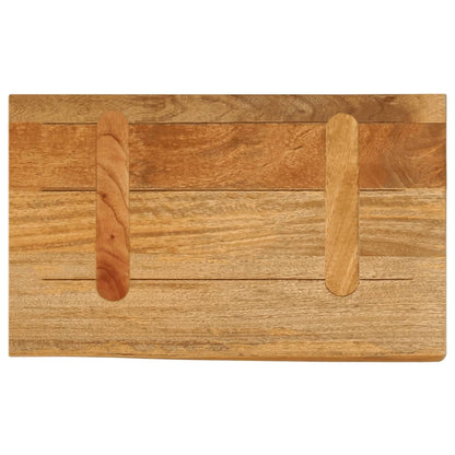 vidaXL Table Top Live Edge 50x40x3.8 cm Solid Wood Mango