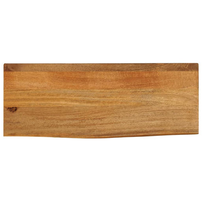 vidaXL Table Top Live Edge 80x40x3.8 cm Solid Wood Mango
