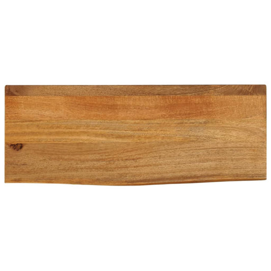 vidaXL Table Top Live Edge 80x40x3.8 cm Solid Wood Mango