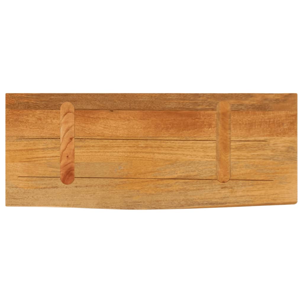 vidaXL Table Top Live Edge 80x40x3.8 cm Solid Wood Mango
