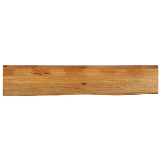 vidaXL Table Top Live Edge 140x40x3.8 cm Solid Wood Mango