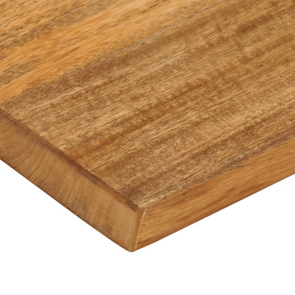 vidaXL Table Top Live Edge 140x60x3.8 cm Solid Wood Mango