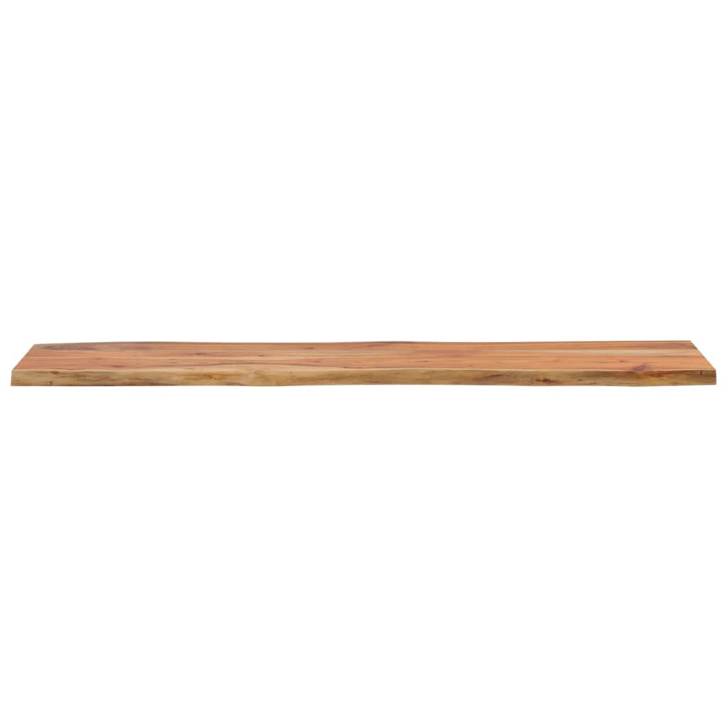 vidaXL Table Top 160x40x2.5 cm Rectangular Solid Wood Acacia Live Edge