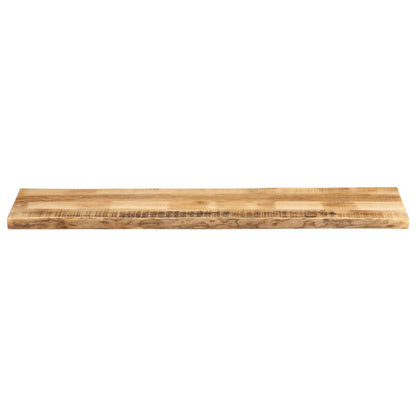 vidaXL Table Top Live Edge 160x40x2.5 cm Solid Wood Rough Mango