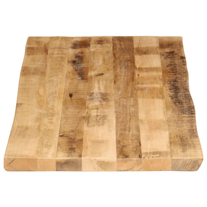 vidaXL Table Top Live Edge 140x60x2.5 cm Solid Wood Rough Mango