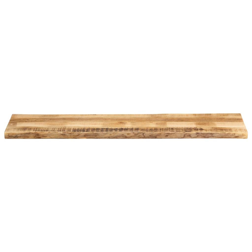 vidaXL Table Top Live Edge 160x40x3.8 cm Solid Wood Rough Mango