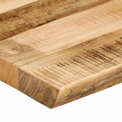 vidaXL Table Top Live Edge 100x60x3.8 cm Solid Wood Rough Mango