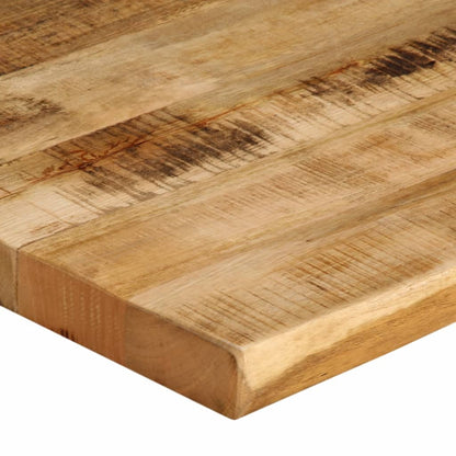 vidaXL Table Top Live Edge 110x80x3,8 cm Solid Wood Rough Mango