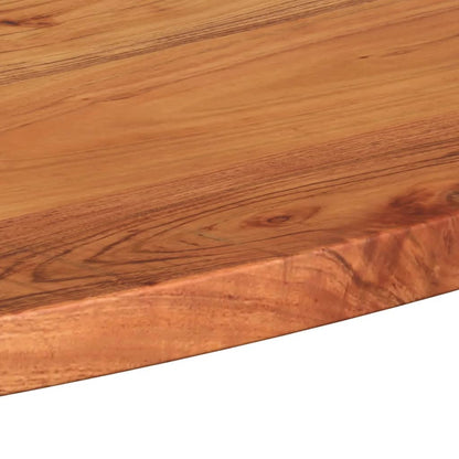 vidaXL Table Top 80x40x2.5 cm Oval Solid Wood Acacia