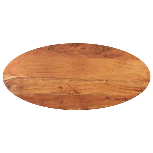 vidaXL Table Top 100x40x3.8 cm Oval Solid Wood Acacia